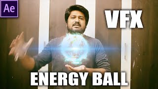 Create Energy Ball Orb Vfx - After Effects Tutorial