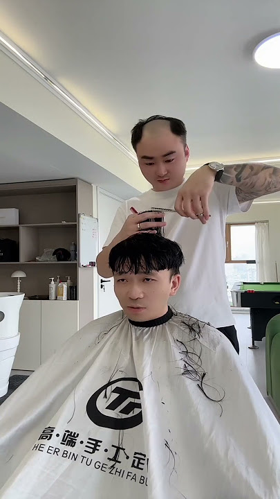 Handsome man with artificial hair part 2790