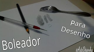 Como fazer um boleador para desenho/Passo a passo/ DYI #ArteTutorial3