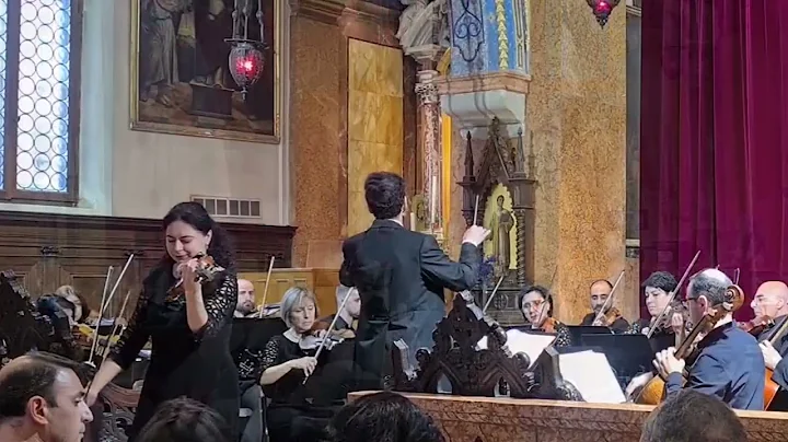 08 Komitas Crain Astghik Vardanyan violin, Sipan Olah conductor with NCOA