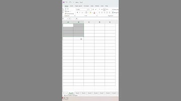 Excel Shortcut ALT + H M A | Multiple Cells Merge Kaise Karein | Excel Tips #excelshorts #excel