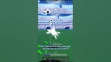 Tutorial on how to Header Dribble!!! (Azure Latch) #azurelatch #bluelock #anime #roblox #shorts