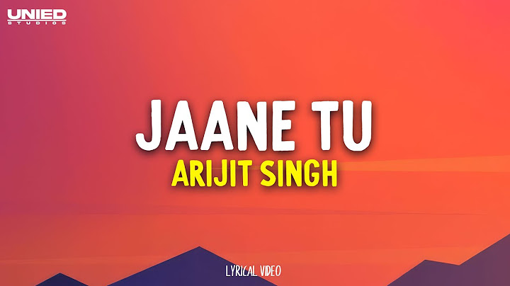 Jaane Tu | Chhaava | Arijit Singh | Vicky Kaushal, Rashmika Mandanna | Lyrical Video | Unied Studios