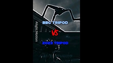 2023 Tripod VS BBC Tripod #edit #waroftheworlds