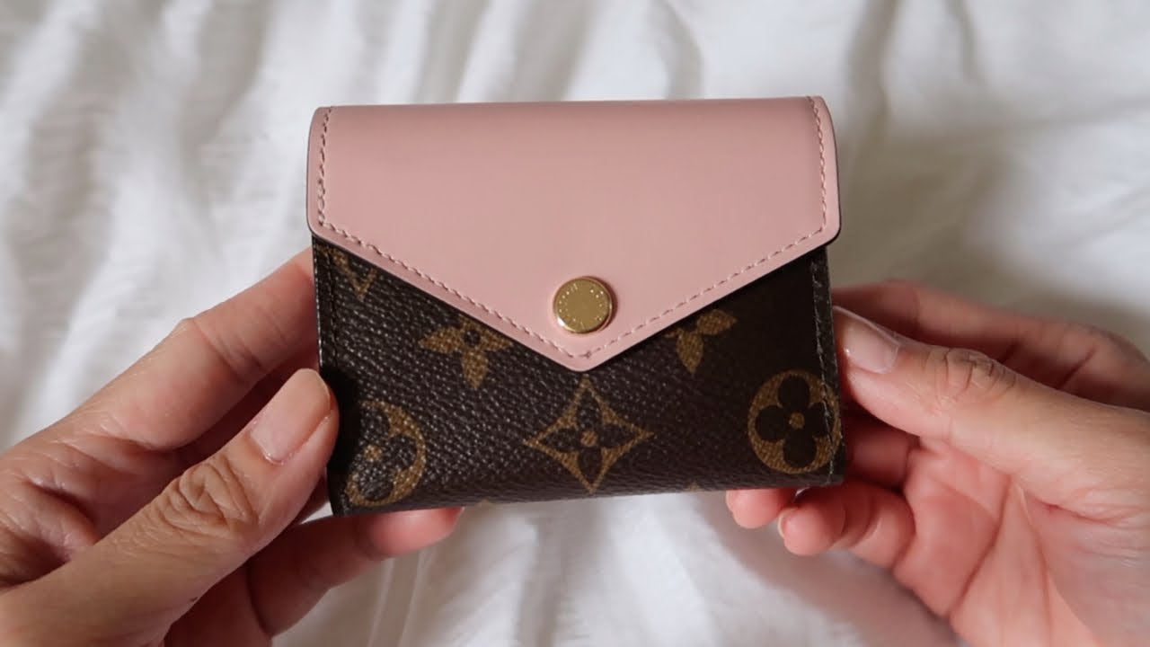 Louis Vuitton Zoe Wallet (Rose Ballerine) 9 Month Update | Wear & Tear - YouTube
