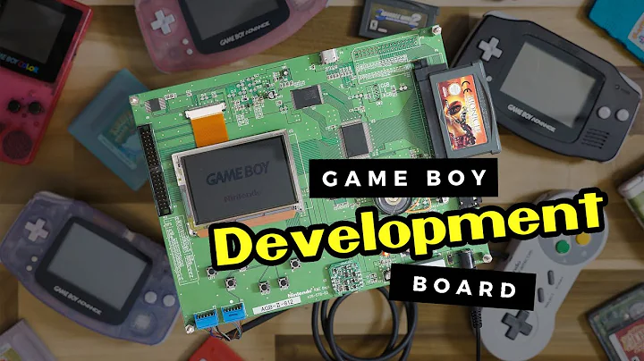 The Game Boy Development Board!