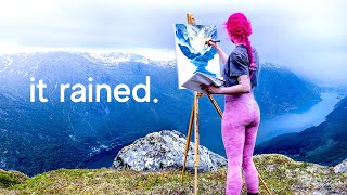 I went on a painting adventure through Norway... this is the result