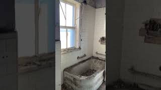 Removing ceilings at the abandoned mansion!