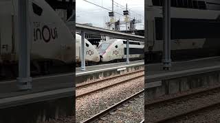 Highspeed Train Tgv Arriving Bordeaux St Jean