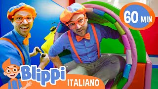 Blippi visita un parco giochi al coperto | Blippi in Italiano | Video educativi per bambini