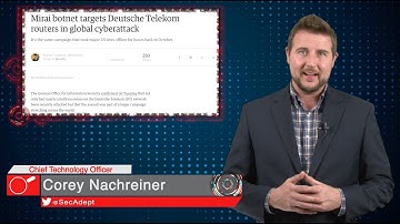 Mirai Router Attacks - Daily Security Byte