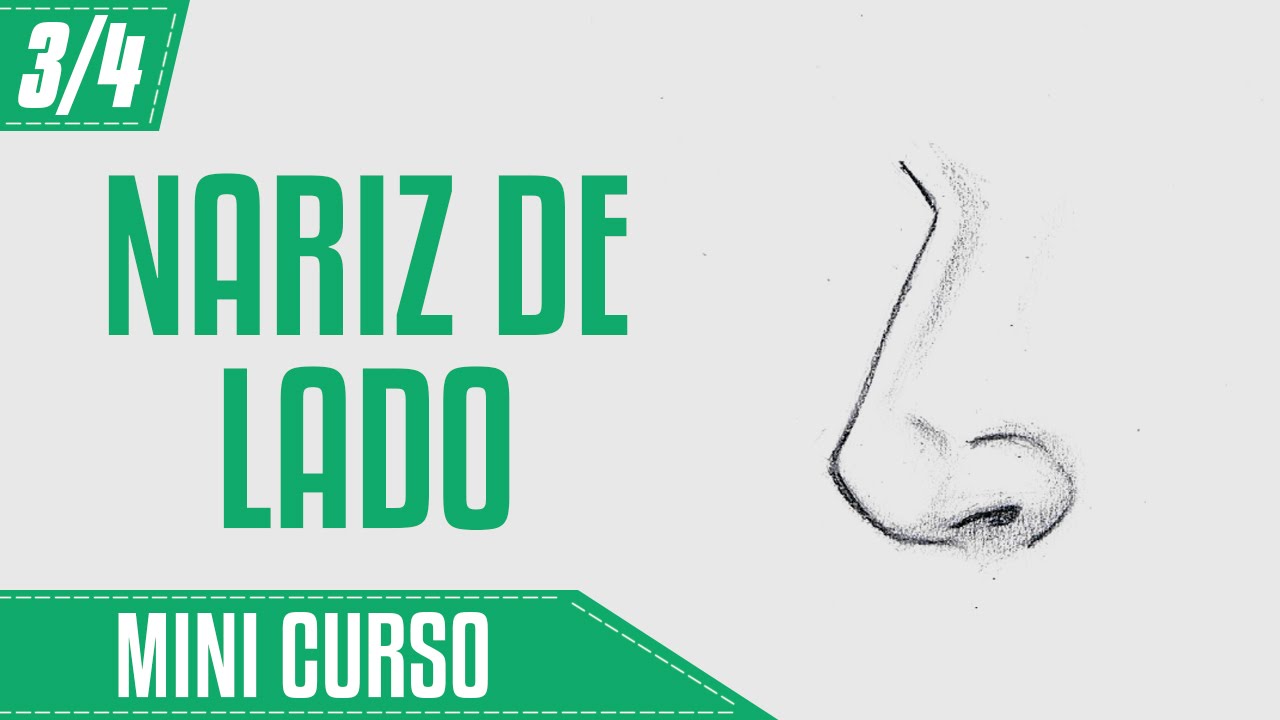 Aprenda a Desenhar Nariz: Curso Passo a Passo (Fácil)