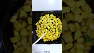 Cooking Alu Vaji.....