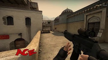 Counter-Strike Global Offensive Competitive Dust 2 Ace Clutch [1 vs 5] SG-553