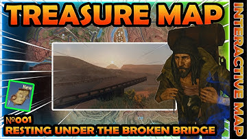 Resting under the Broken Bridge - Treasure Map | UNDAWN