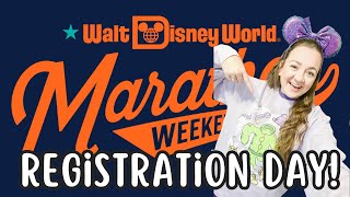 RUNDISNEY REGISTRATION | MARATHON WEEKEND 2025 | DOPEY CHALLENGE | Perfect runDisney Season