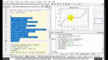 Bai 3 2 Python🐍Giải phương trình bậc 3🐍GISPyW