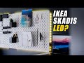 My New Ikea Pegboard with RGB LED Lights + USB Charging | My Modern Minimalist Office Setup Pt 2