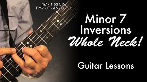 Minor 7 Inversions (Whole Neck!)