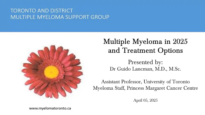 Multiple Myeloma in 2025 and Treatment Options