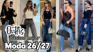 FASHION 2026-27 OUTFITS HOW TO DRESS WITH BASIC AND SIMPLE CLOTHES CASUAL LOOKS FOR WOMEN TRENDS 27