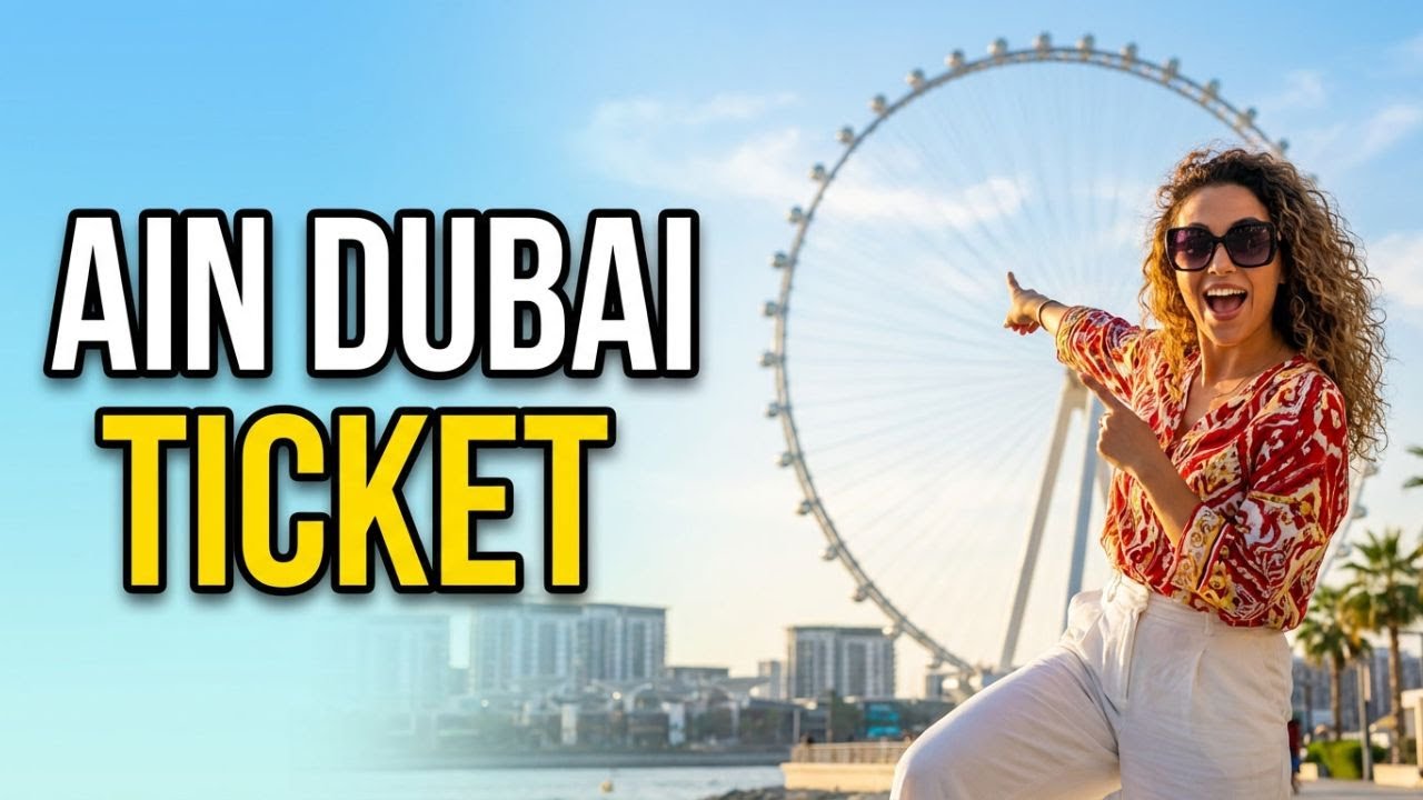 Билеты в парк развлечений Ain Dubai | Цена билета на колесо обозрения Ain Dubai