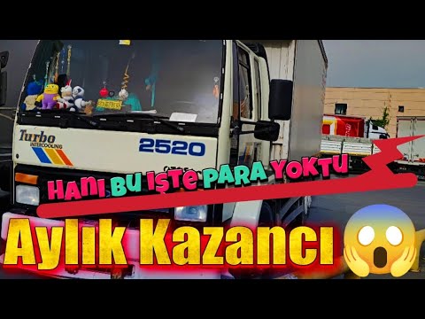 HANİ BU İSTE PARA YOKTU || FORD CARGO 2520 YOLLARDA // NE KAZANIYOR ??