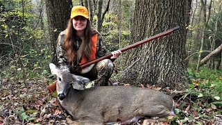 Danielle's Early Season Flintlock Doe 2017 Pennsylvania