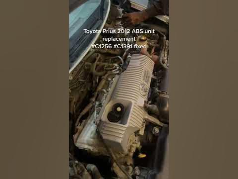 C1256 TOYOTA - Accumulator Low Pressure C1391 - Abnormal Leak Of