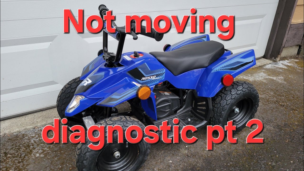 Rosso model T not moving diagnostic ( part 2, when handle is 