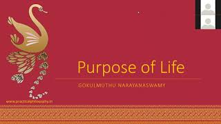 Purpose to Life - Guidance from Bhagavad Gita || Gokulmuthu Narayanaswamy (Software Engineer) screenshot 3