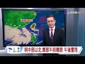 【0714台視晚間氣象】未來一週高壓弱 西南風影響 水氣較多