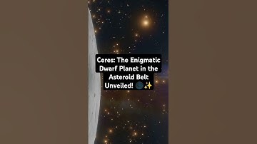 Ceres: The Enigmatic Dwarf Planet in the Asteroid Belt Unveiled! 🌑✨ #space #nasa #universe #cosmos