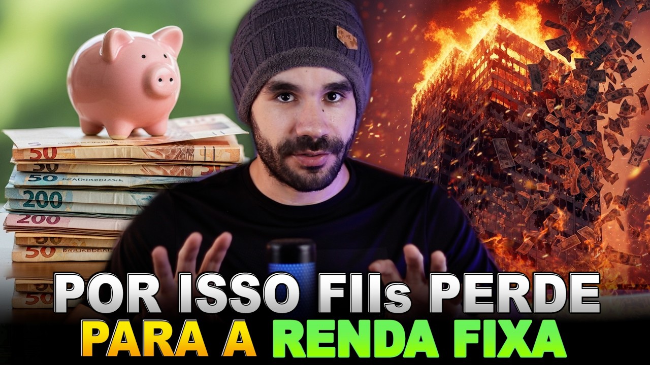 É por esse motivo que o Fii perde pra Renda Fixa