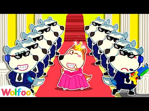 Bodyguard Wolfoo Protects Princess - Funny Stories About Pretend Play | Wolfoo Family Kids Cartoon