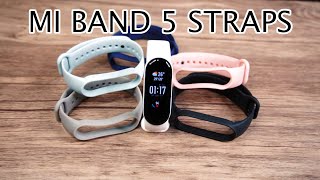 How to Replace Xiaomi Mi Band 5 Strap with Colorful Replacement Straps | Tagalog