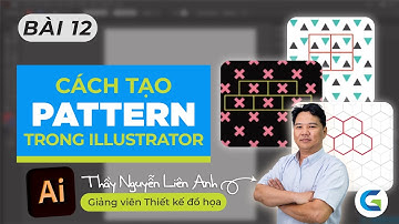 ILLUSTRATOR - BÀI 12 - CÁCH TẠO PATTERN TRONG ILLUSTRATOR
