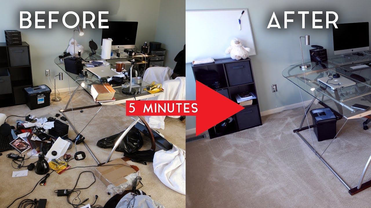 How To Completely Clean Your Room In Only 5 Minutes