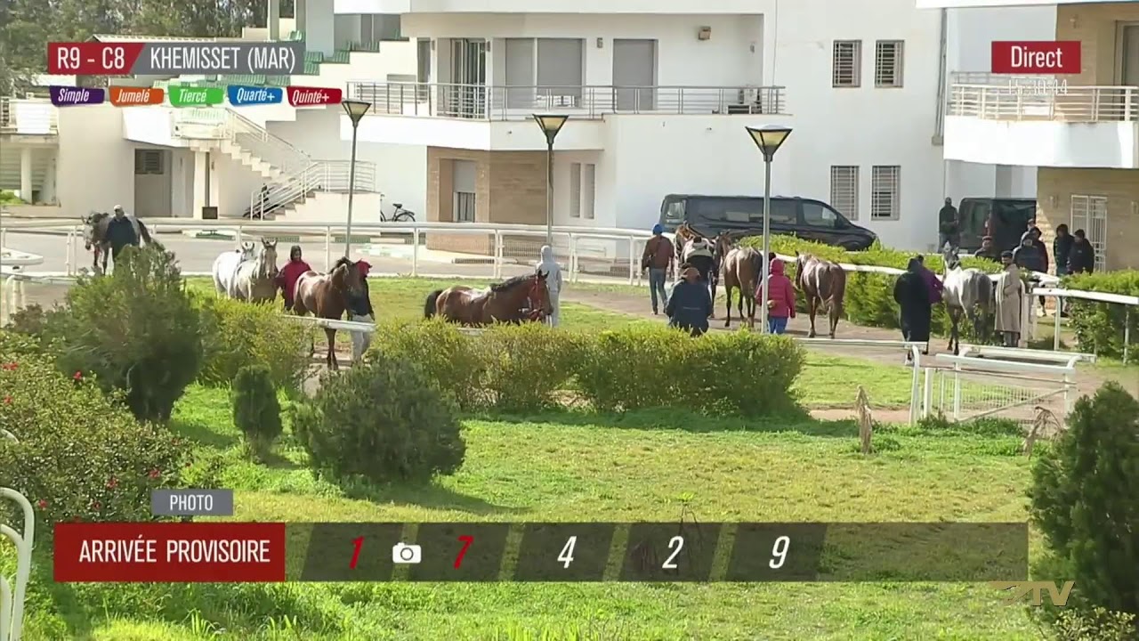 Live Hippodrome « KHEMISSET » Courses du  10/03/2026