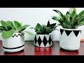 Easy Cement Pot DIY | Making Cement Pot at home