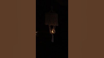Lanterne Macramé by Night
