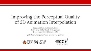 ECCV2022: Improving the Perceptual Quality of 2D Animation Interpolation