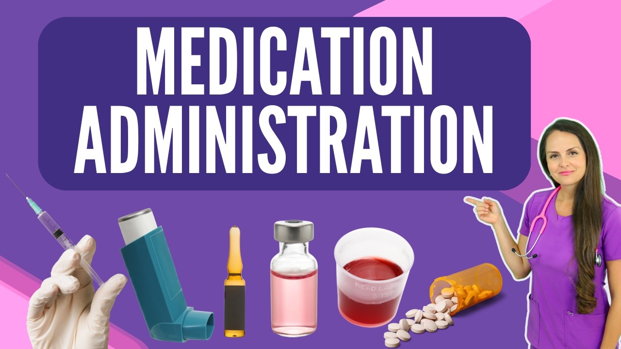Medication Administration Nursing Skills Checkoff Demonstration Compilation