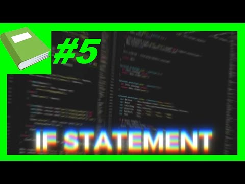 #5 How to USE IF Statement in PYTHON - IF ELSE statement - YouTube
