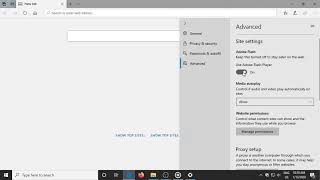 how to disable adobe flash player in microsoft edge