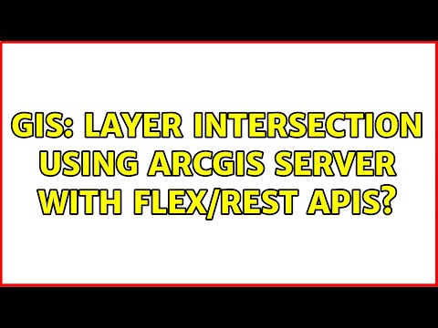 GIS: Layer intersection