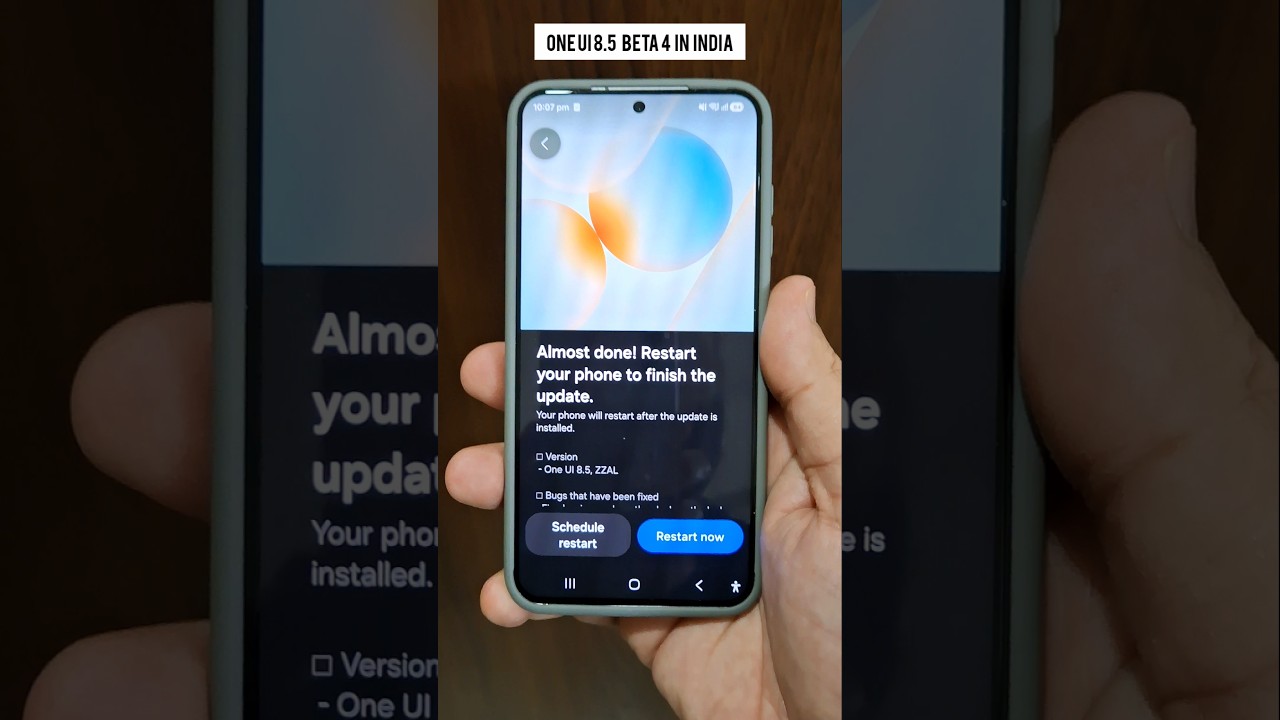 Samsung ONE UI 8.5 Beta 3 Official Update launch india!😱