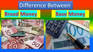 Difference Between Broad Money And Base Money