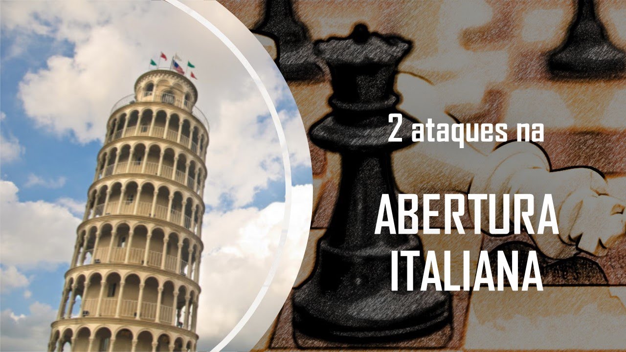 Aprenda Aberturas de Xadrez - Abertura Italiana 