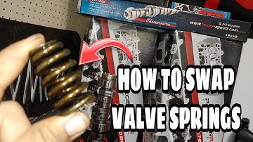HOW TO CHANGE LS VALVE SPRINGS FOR YOUR LS CAM SWAP 4.8 5.3 5.7 6.0 6.2 ls1 ls2 ls3 ls6 ls7 LR4 LM7